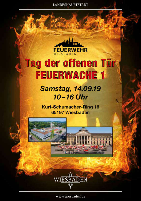 Tag der offenen Tür - Feuerwache 1 (Foto: Feuerwehr Wiesbaden)