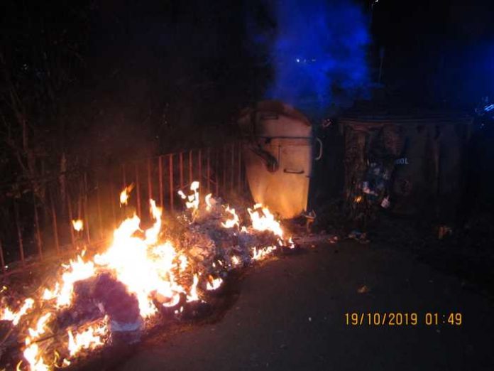 Brandort an der Grundschule Brandort an der Grundschule