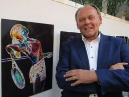 Die Sportfoto-Ausstellung von Bernhard Kunz aus Mutterstadt wird beim Immobilienunternehmen GAG in Ludwigshafen am 10. Oktober ab 17 Uhr eröffnet (Foto: Michael Sonnick)