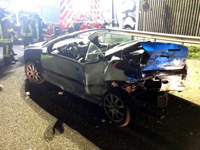 Mainz-Bretzenheim_Schwerer Verkehrsunfall Mainz-Bretzenheim_Schwerer Verkehrsunfall