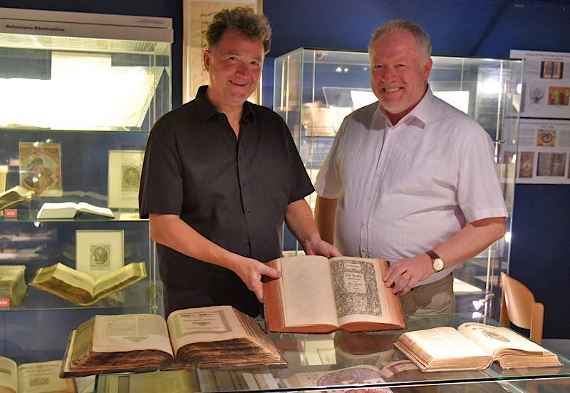 Michael Landgraf (links) und David Trobisch (Foto: Religionspädagogisches Zentrum)