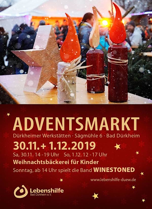 Adventsmarkt in der Lebenshilfe Bad Dürkheim
