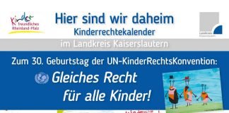 Deckblatt Kalender Kinderrechte