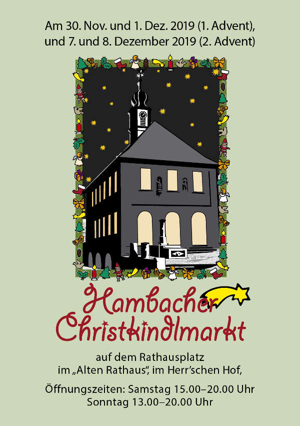 Hambacher Christkindlmarkt 2019