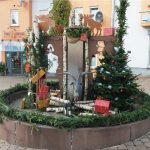 Der Winterbrunnen 2019 (Foto: FWG Lambrecht)