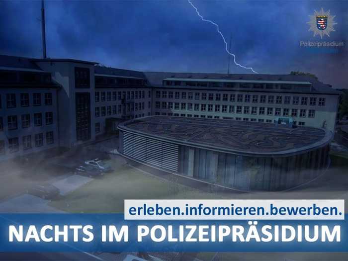 Nachts im Polizeipräsidium