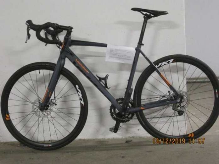 Sichergestelltes Fahrrad. Sichergestelltes Fahrrad.