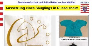 Fahndungsplakat_Säugling_Ruesselsheim