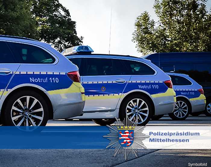 Symbolbild, Polizei Mittelhessen © Polizeipräsidium Mittelhessen