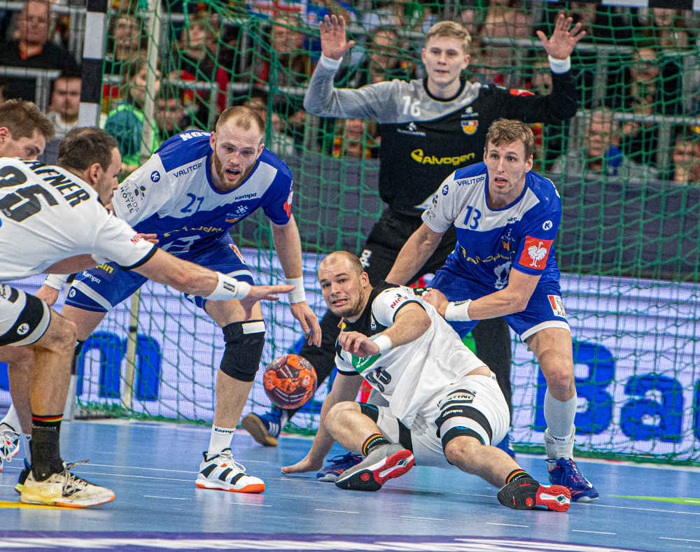 Mannheim Handball Nationalmannschaft Deutschland Island (Foto: Helmut Dell)