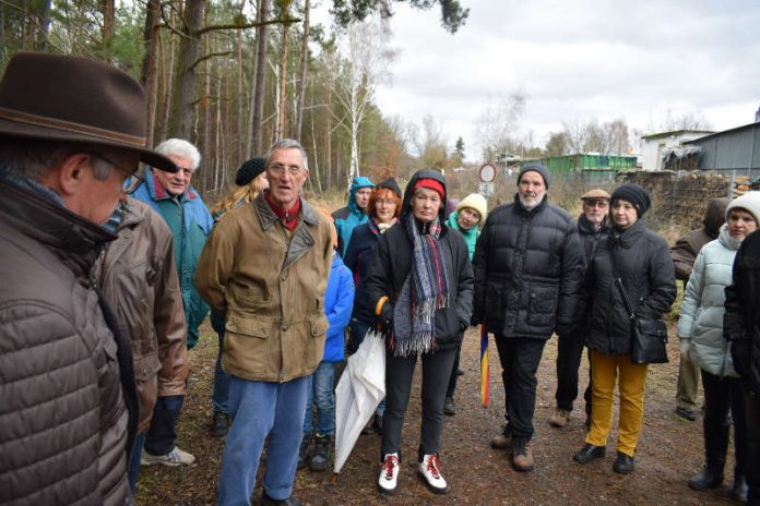 CDU-Winterwanderung 2019 – Interessierte Teilnehmer und Teilnehmerinnen. (Foto: CDU Haßloch)