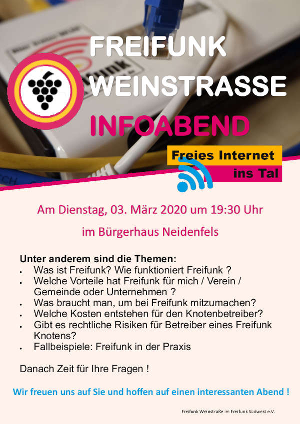 Infoabend Freifunk