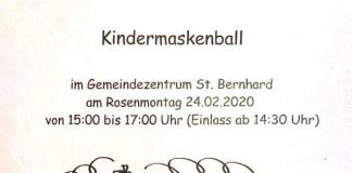 Kindermaskenball in Branchweiler