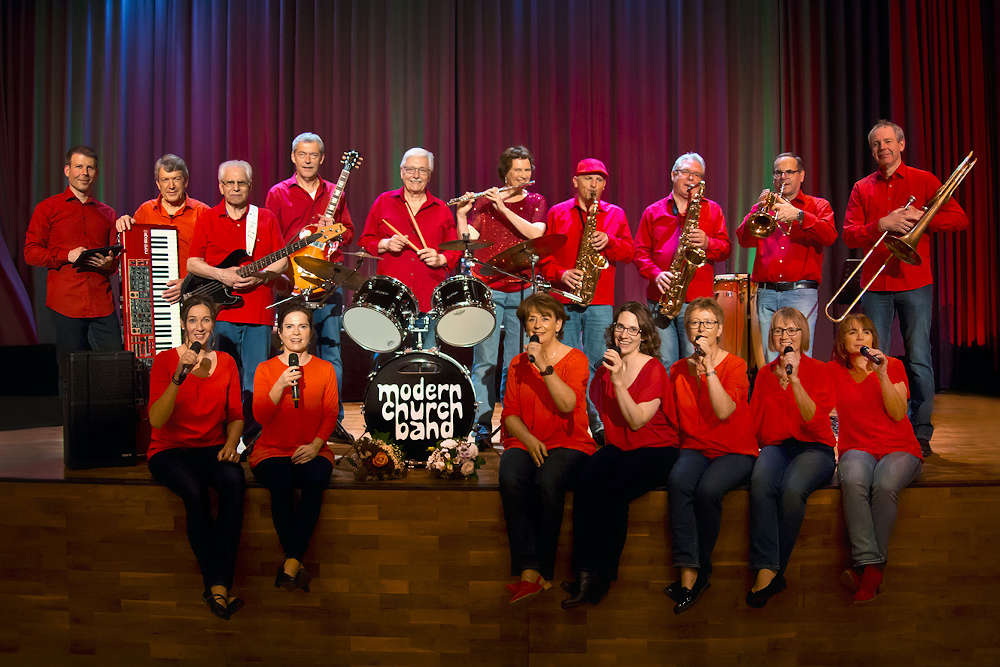 MODERN CHURCH BAND aus Karlsruhe (Foto: Claudia Kolb)