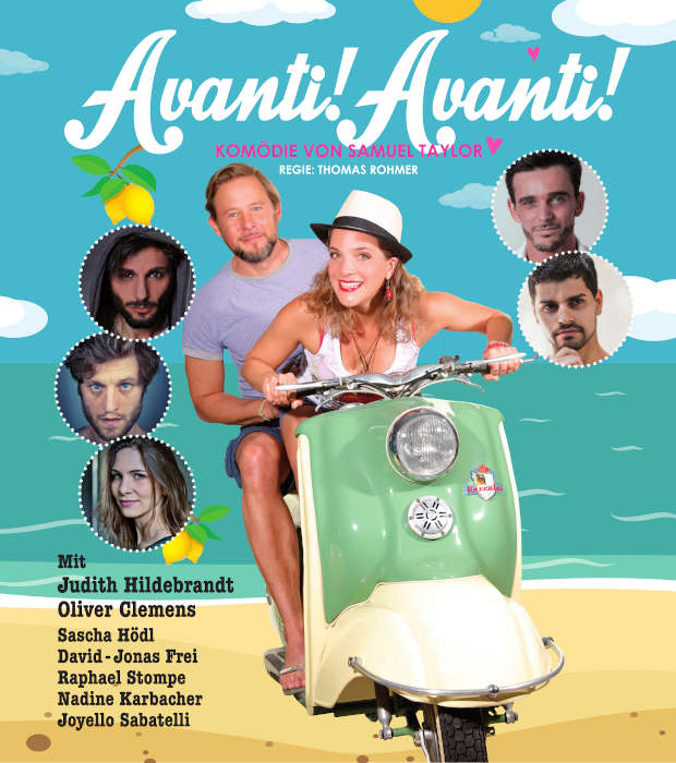 Plakat AvantiAvanti (Quelle: Theatergastspiele Fürth)