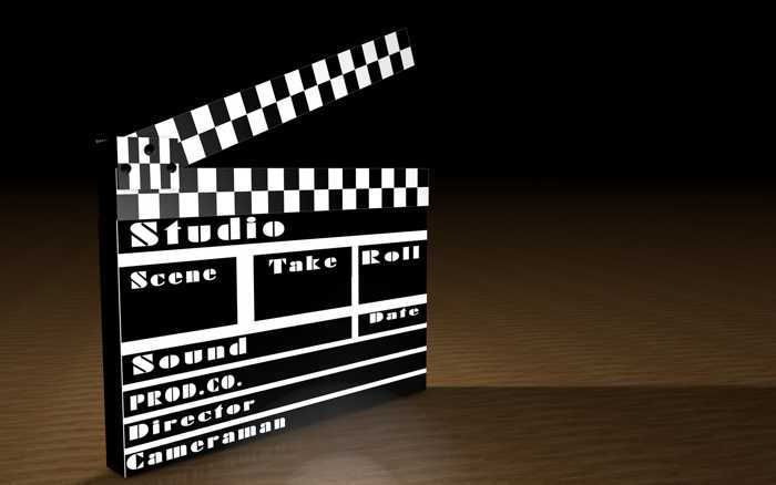 Symbolbild, Film, Filmklappe, Video, Dreharbeiten, Drehgenehmigung, ungenehmigt © Kalhh on Pixabay