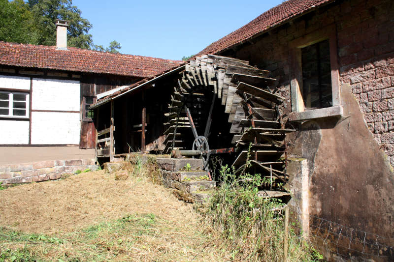 Wasserrad der Sägemühle Leidner (Foto: Benno Münch)