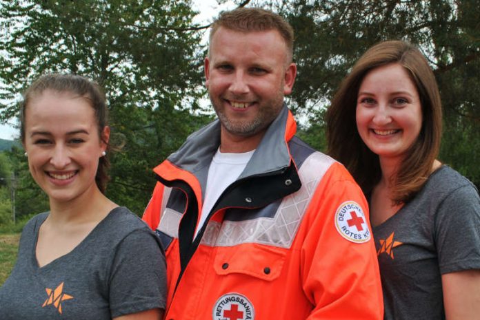 Stefan-Morsch-Stiftung/DRK: Sina Köhler, Christian Klein und Alea Leismann (Foto: Stefan Morsch Stiftung)