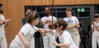 Beim Training lernen die Kinder, ein Gefühl für ihre anderen Sinne zu entwickeln (Foto: Cyril Bitterich)