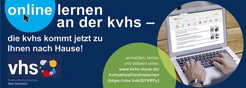 Online-Lernen mit der Kreisvolkschule