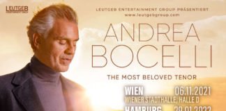 Tourdaten Andrea Bocelli