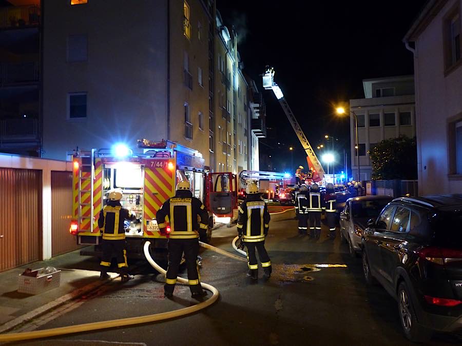 Die EInsatzstelle (Foto: Feuerwehr Neustadt)