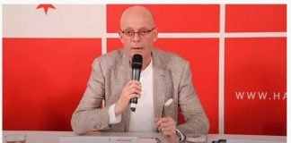 Screenshot Youtube-Präsenz Stadt Halle - Pressekonferenz OB Dr. Wiegand