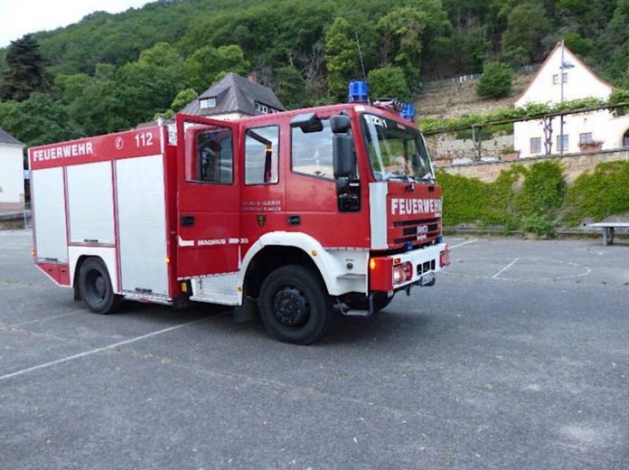Feuerwehrfahrzeug in Haardt (Foto: Feuerwehr Neustadt)
