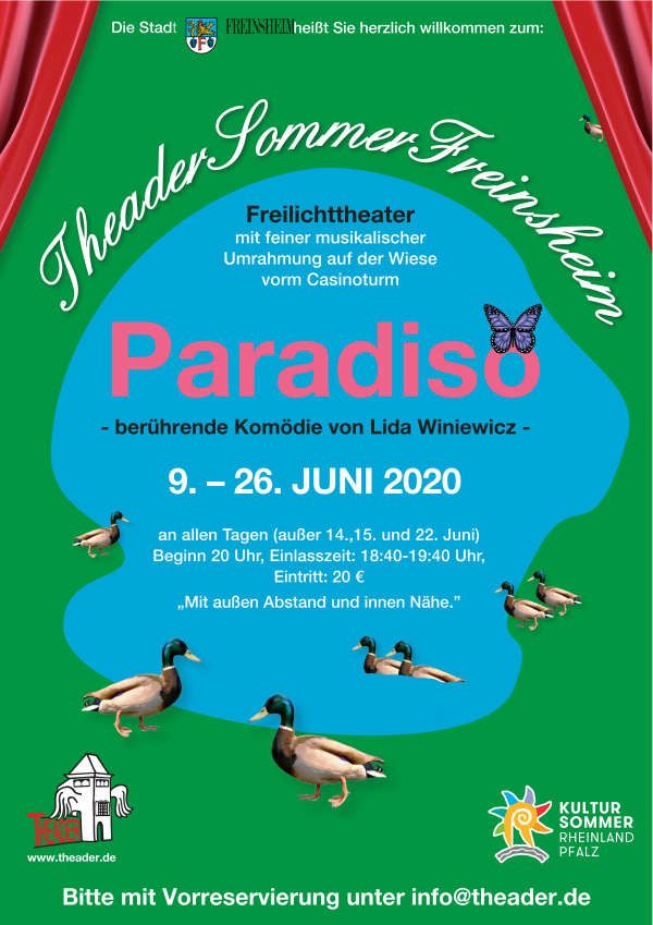 Plakat Komödie Paradiso