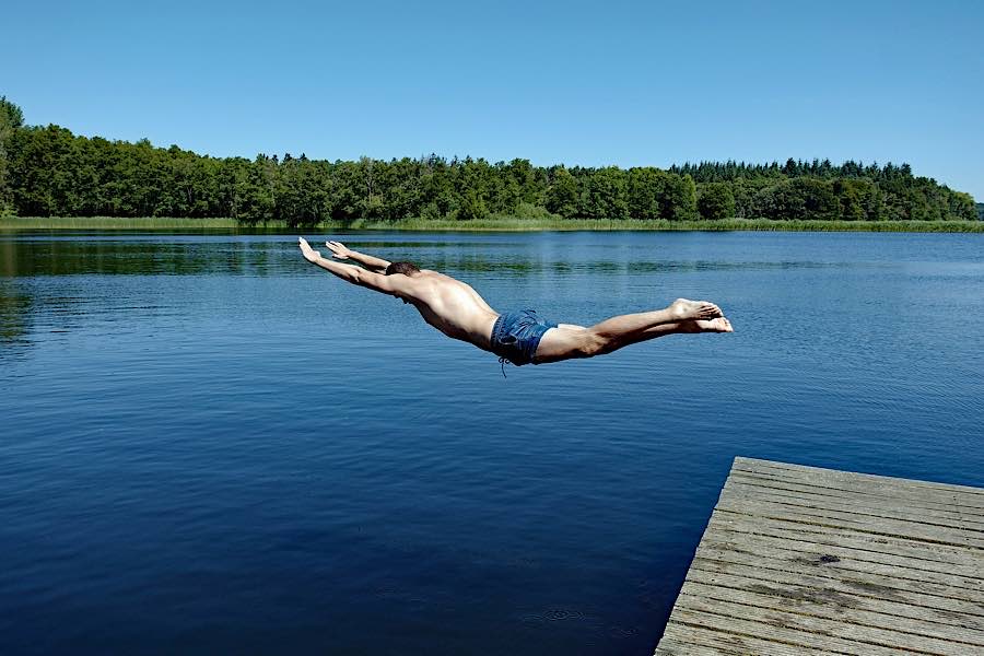 Symbolbild Badesee Baggersee (Foto: Pixabay/Stephanie Albert)