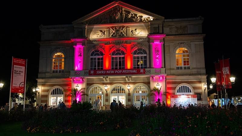 Das SWR3 New Pop Festival 2020 in Baden-Baden ist abgesagt. Das Musikfestival fällt aufgrund der Corona-Pandemie in diesem Jahr aus. (Foto: SWR/Bjoern Pados