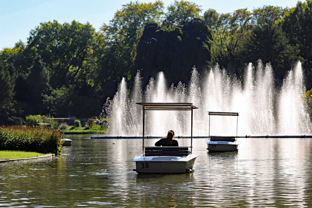 Gondoletta-Fahrt über Stadtgarten- und Schwanensee (Foto: Timo Deible/Zoo Karlsruhe)