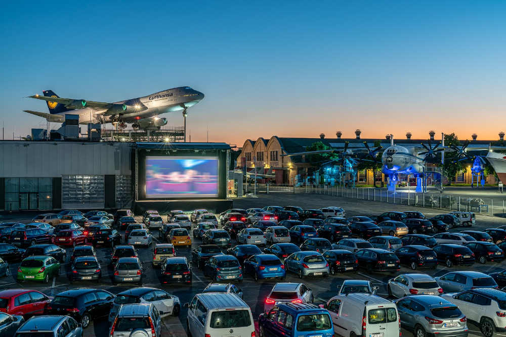 Autokino am Technik Museum Speyer (Foto: Sebastian Schnepper)