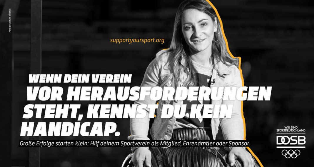 Kampagne SupportYourSport - Kristina Vogel (Foto: DOSB/pa.picture alliance)