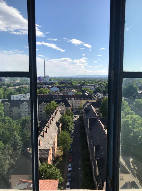 Der historische Wasserturm „kulTurm“ in der Rollesstraße 14 in Ludwigshafen (Foto: Deutsche Staatsphilharmonie RLP)