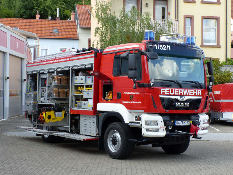 Der neue Rüstwagen (Foto: Feuerwehr Neustadt)