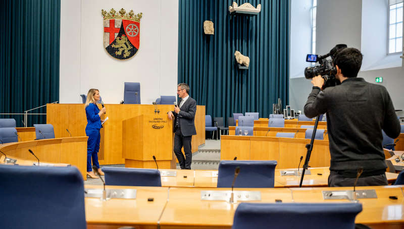 Landtagspräsident Hendrik Hering (Foto: Landtag Rheinland-Pfalz/Torsten Silz)