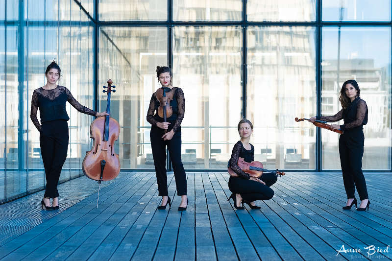 Quatuor Akilone (Foto: Anne Bied)