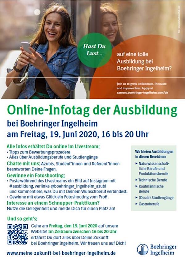 Online-Infotag (Abbildung: Boehringer Ingelheim)