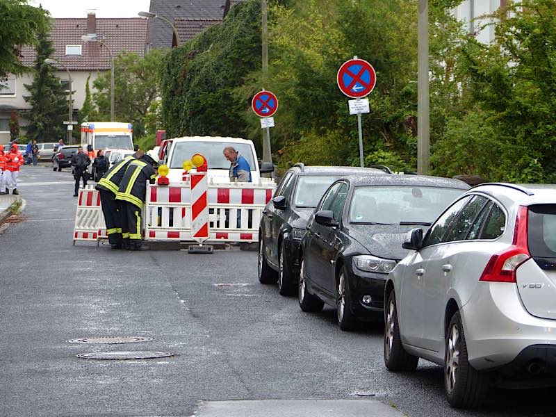 Die Einsatzstelle (Foto: Feuerwehr Neustadt)