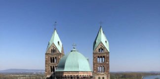 Die Ausblick vom Südwestturm des Speyerer Doms (Foto: Domkapitel Speyer)