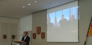 Videokonferenz Neumayer III (Foto: SGD Süd)
