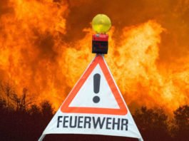 Symbolbild Feuerwehr Waldbrand