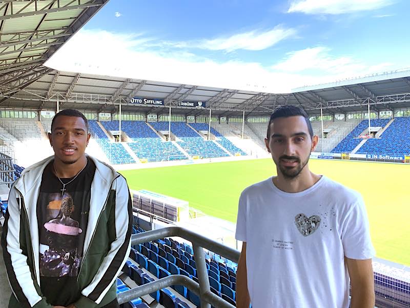 Rafael Garcia und Anton Donkor (Foto: SVW Mannheim)