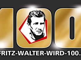 Logo "Fritz Walter wird 100" (Quelle: Fritz-Walter-Stiftung)