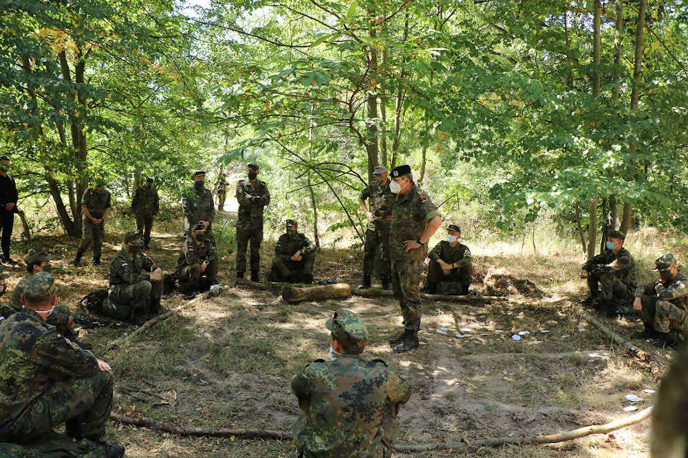 Truppenbesuch Stellv. Generalinspekteur der Bundeswehr Markus Laubenthal (Foto: Bundeswehr/Frank Wiedemann)