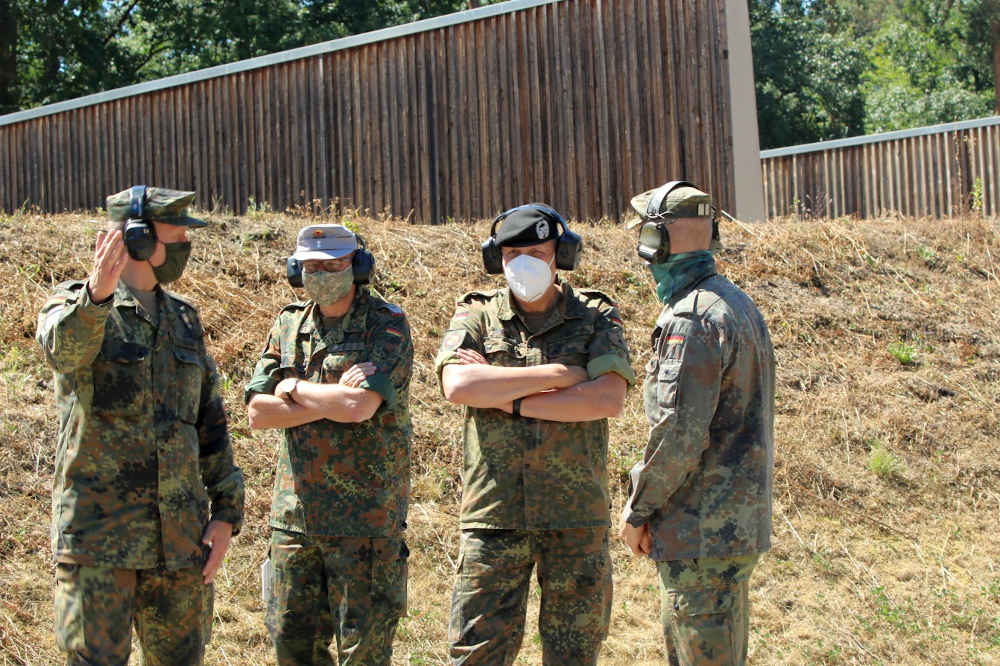 Truppenbesuch Stellv. Generalinspekteur der Bundeswehr Markus Laubenthal (Foto: Bundeswehr/Frank Wiedemann)