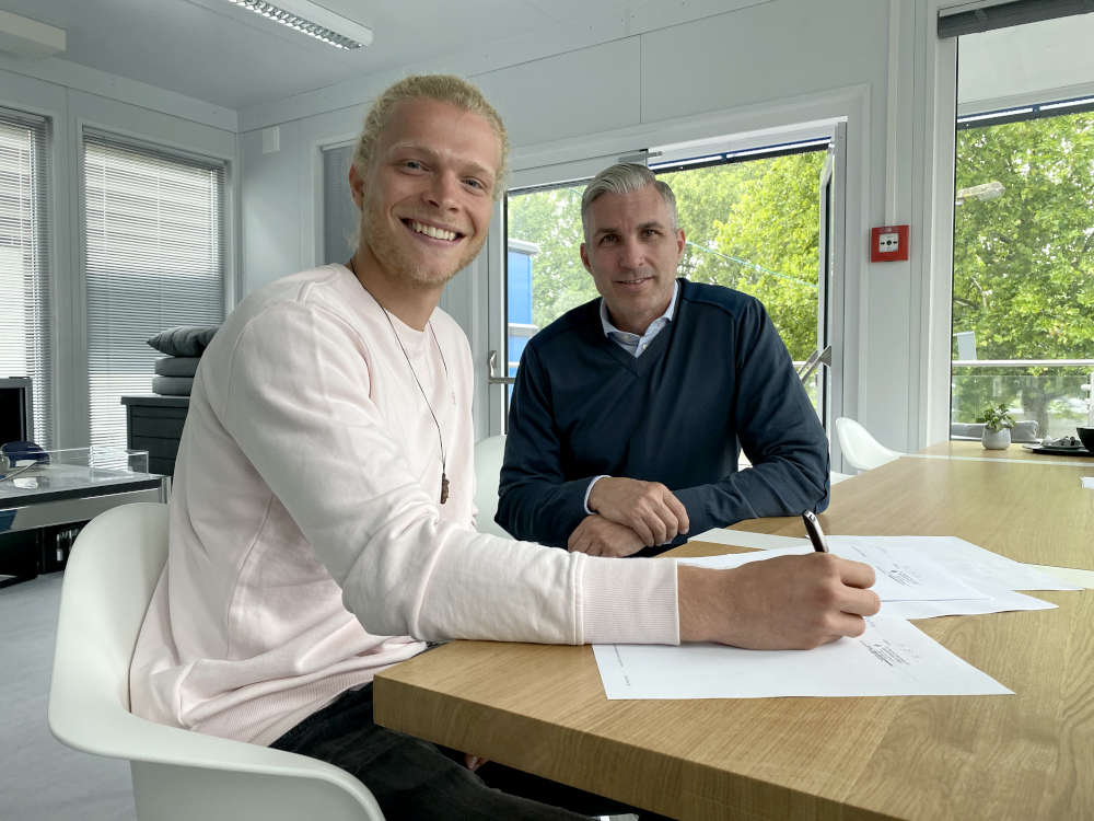 Jesper Verlaat und Jochen Kientz (Foto: SVW Mannheim)