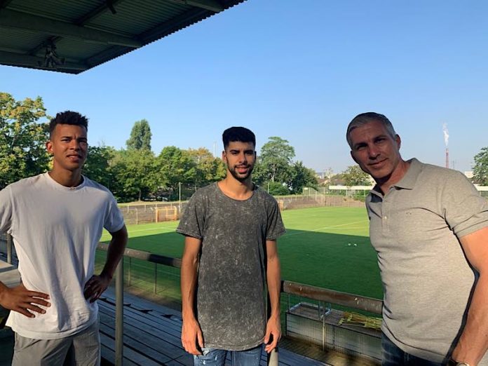 Marcel Costly, Hamza Saghiri und Jochen Kientz (Foto: SVW Mannheim) Marcel Costly, Hamza Saghiri und Jochen Kientz (Foto: SVW Mannheim)
