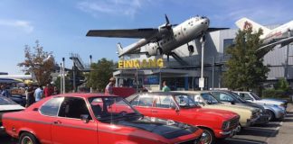 Fahrzeuge beim Benzingespräch im Technik Museum Speyer 2019 (Foto: TMSP)